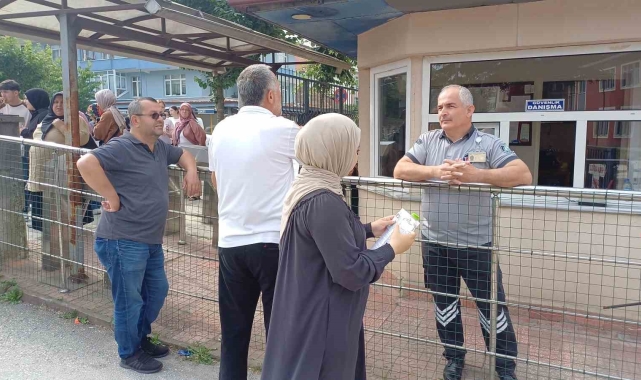 Geç kalan öğrenciler yürekleri ağızlara getirdi