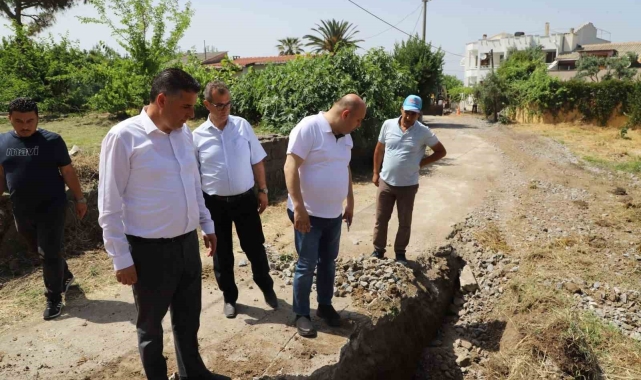Gönen'de aşırı yağışa karşı önlem alınıyor