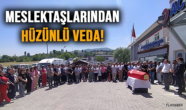 GÖREV YAPTIĞI HASTANEDEN DUALARLA UĞURLANDI!
