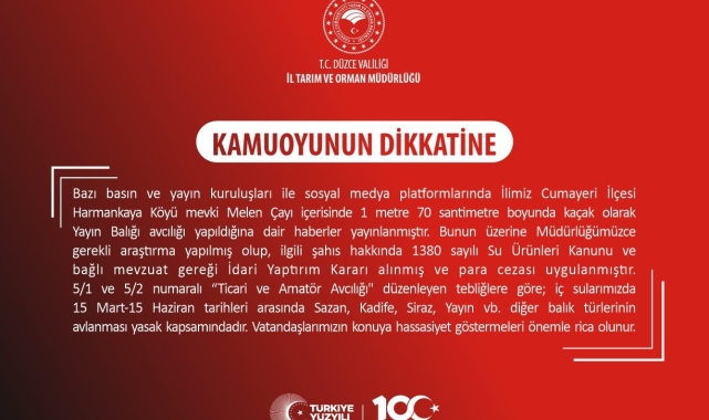 Haberlere konu oldu, cezai işlem uygulandı