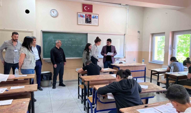 Hakkari'de 3 bin 476 öğrencinin katıldığı LGS sona erdi