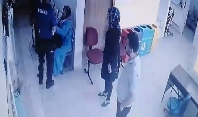 Hasta yakını, istediği ilacı yazmayan doktoru darp etti