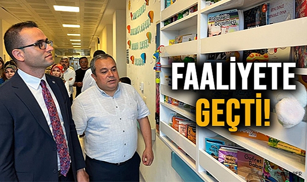HASTANEDE YATAN ÇOCUKLAR KİTAPSIZ KALMAYACAK!