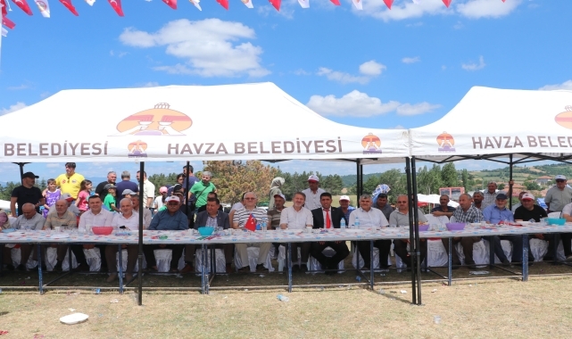 Havza'da Bayraktepe Bahar Şenliği düzenlendi