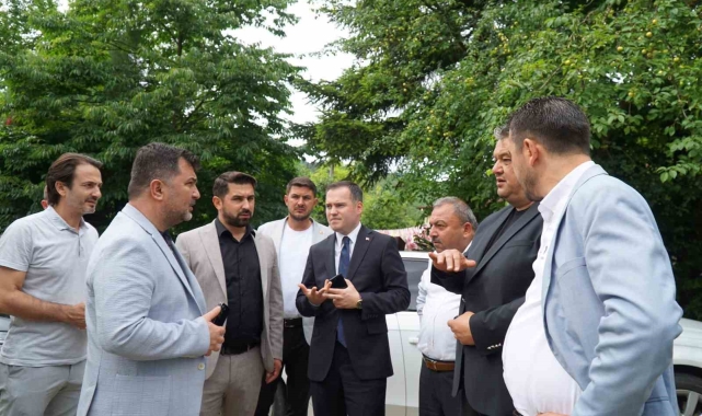 Heyelan bölgesinde inceleme yapıldı