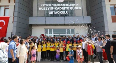 Hüseyin-Kadriye Güner Ortaokulu açıldı