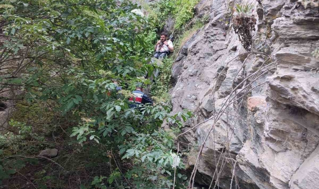 Husumetli olduğu akrabalarından kaçarken uçurumdan düştü