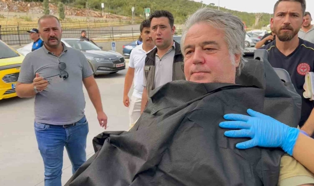 İki pilot ve orman muhafaza memuru, hastanede tedavi altına alındı