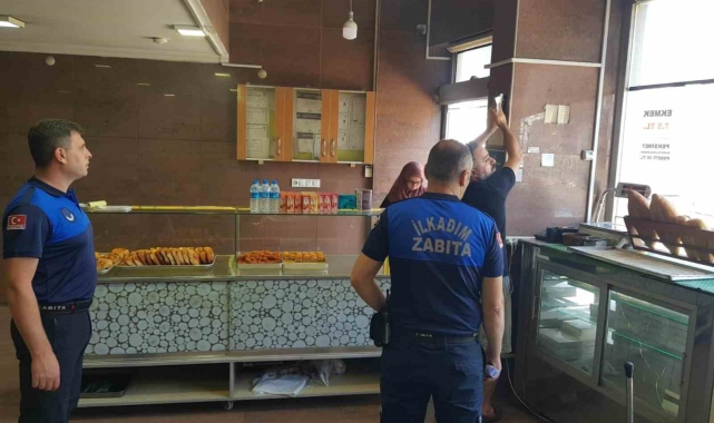İlkadım'da zabıta, fırınları denetledi