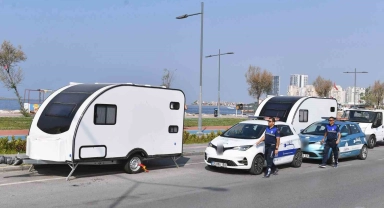 İnciraltı ve Karşıyaka'da 433 karavan tahliye edildi
