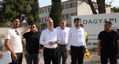 İnegöl Akhisar Spor Salonu yükseliyor