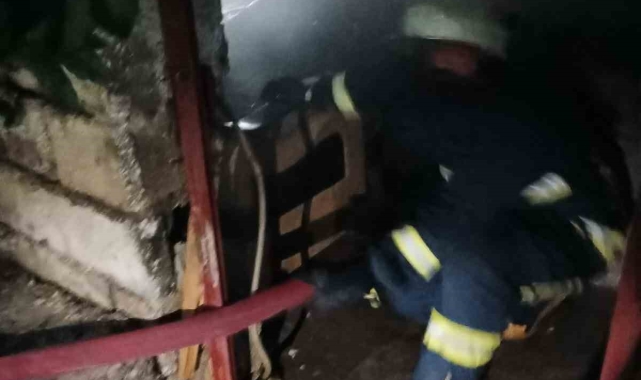 İpekyolu'nda tandır evi yangını