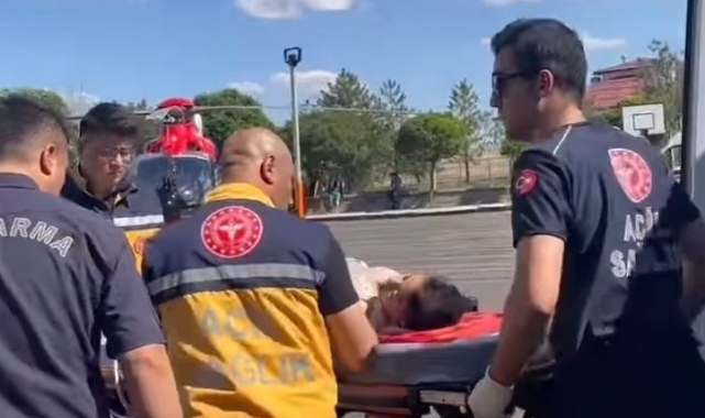 Irmağa düşen çocuğun yaşam mücadelesi devam ediyor