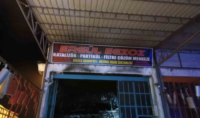 İş yerinde çıkan yangın büyümeden söndürüldü