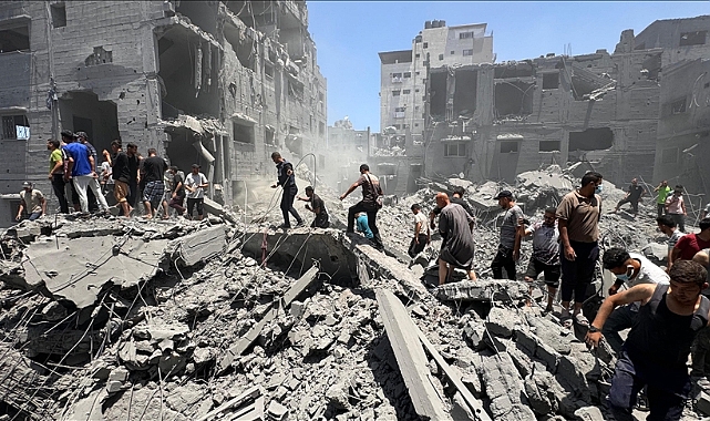 İSRAİL ORDUSUNUN GAZZE KENTİNE DÜZENLEDİĞİ İKİ SALDIRIDA 42 KİŞİ ÖLDÜ!