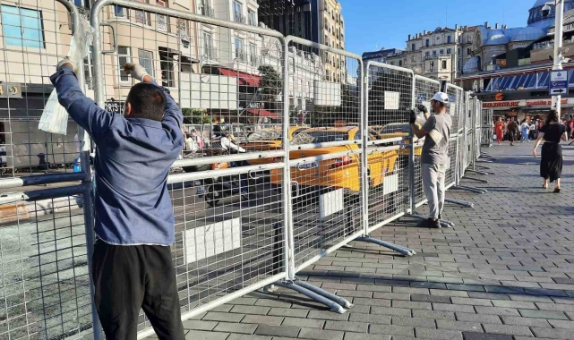 İstanbul Valiliği tarafından yarın Taksim'de düzenlenmek istenen yürüyüş için önlemler alındı