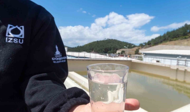 İzmir'de 67 arıtma tesisi, musluklardan vatandaşa içilebilir su sağlıyor