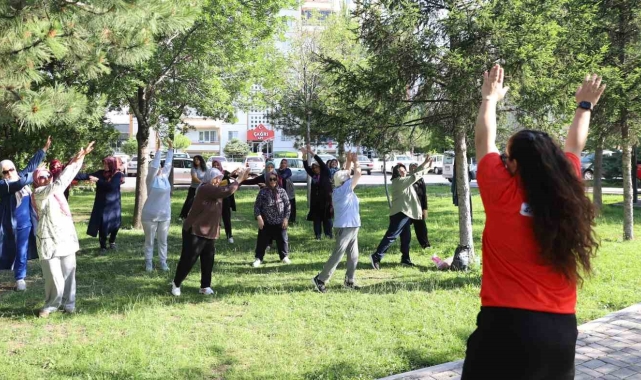 Kadınlar; 'Sabah sporunda buluşalım' etkinliğinden memnun