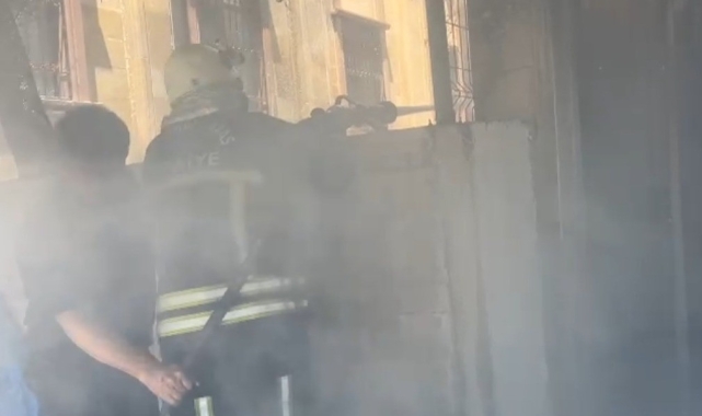 Kahramanmaraş'ta depo yangını