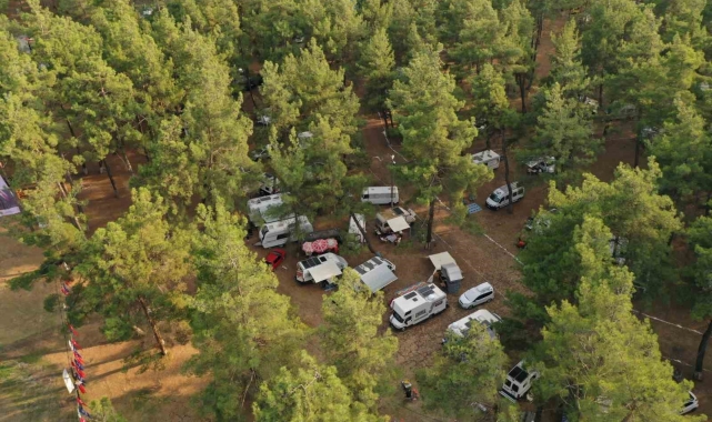 Kamp ve Karavan Tutkunları Orhaneli'de buluşuyor
