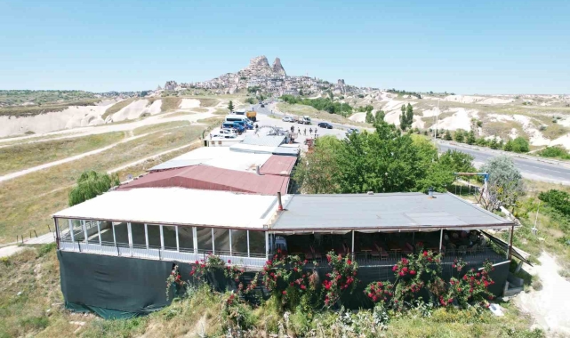 Kapadokya'da 15. kaçak yapıya 15. balyoz