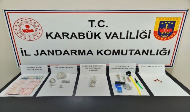 Karabük'te uyuşturucu operasyonunda 3 şüpheli yakalandı