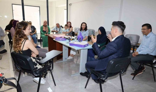 Karacasu Kaymakamı Gündoğdu SODAM'daki çalışmaları yerinde inceledi