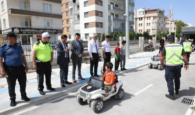 Karatay Trafik Eğitim Parkı'daki eğitimlere 6 bin 500 öğrenci katıldı