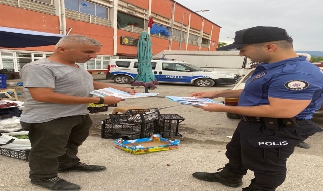 Kargı'da polis, sahte para ve dolandırıcılığa karşı vatandaşları uyardı