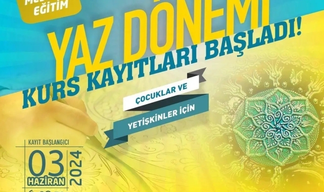 KAYMEK Yaz Kursları kayıtları başladı