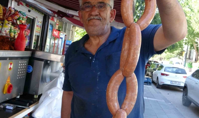 Kayseri'de kurban etleri sucuk oluyor