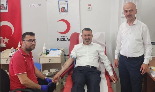 KBÜ Rektörü Prof. Dr. Kırışık'tan düzenli kan bağışında bulunma çağrısı