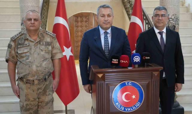 Kilis Valisi Tahir Şahin Güvenlik ve Asayiş verilerini açıkladı