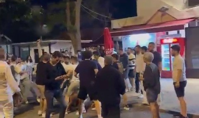 Kınalıada'da iki grup birbirine girdi: Polis havaya ateş açarak ayırdı