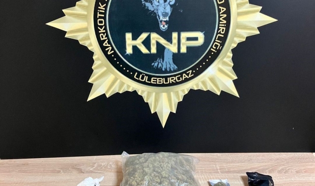 Kırklareli'nde şüphe üzerine durdurulan araçta uyuşturucu ele geçirildi