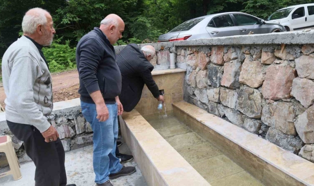 Kırsal mahallelere çeşme yapılıyor