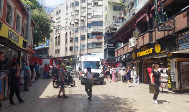 Kocaeli'de masaj salonunda korkutan yangın