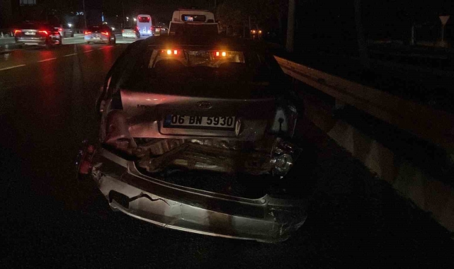 Kocaeli'nde zincirleme trafik kazası: 2 yaralı