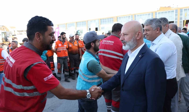 Kocasinan'da coşkulu bayramlaşma