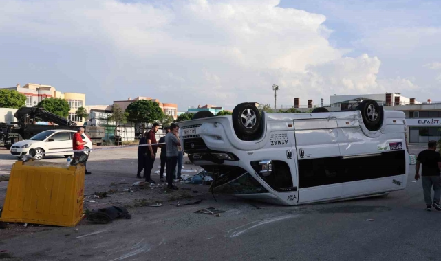Konya'da 2 servis minibüsü çarpıştı: 7 yaralı