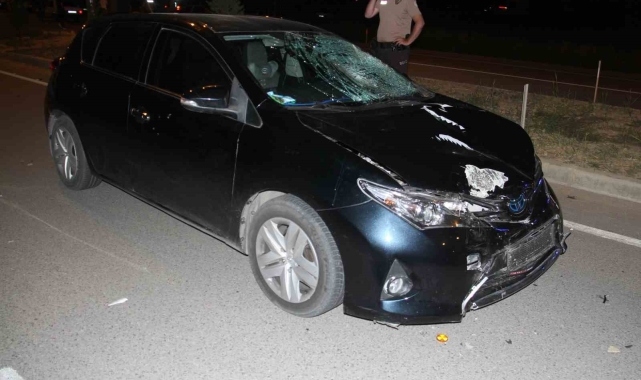 Konya'da motosiklet otomobil ile çarpıştı: 1 ölü