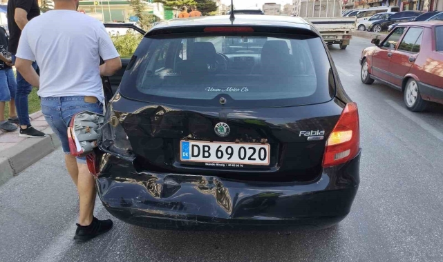 Konya'da trafik kazası: 2 yaralı