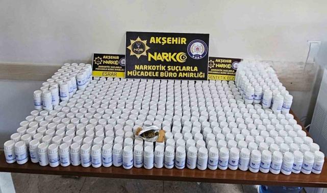 Konya'da uyuşturucu operasyonu: 3 tutuklama