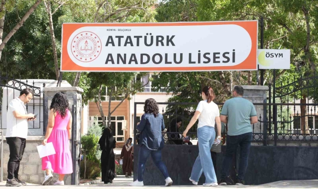 Konya'da YKS heyecanı başladı