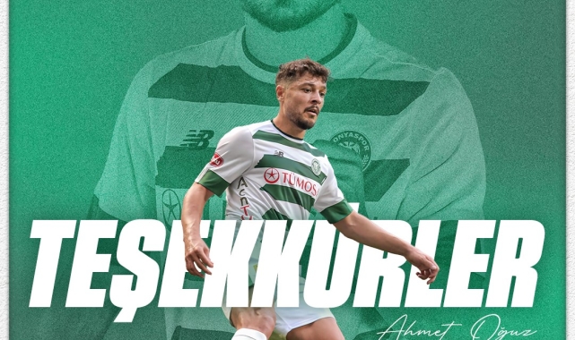 Konyaspor, Ahmet Oğuz'a veda etti