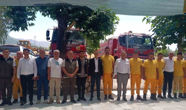 Köyceğiz'de protokol Kurban Bayramı'nı kutladı