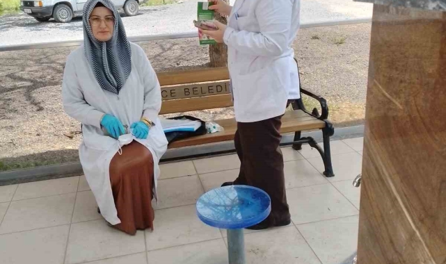 Köylerde kanserin risk faktörleri anlatılıyor