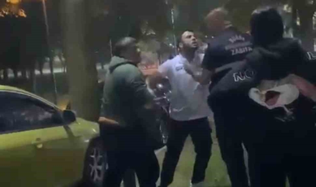 Kültürpark'ta seyyar satıcılara müdahale eden zabıtaya saldırı