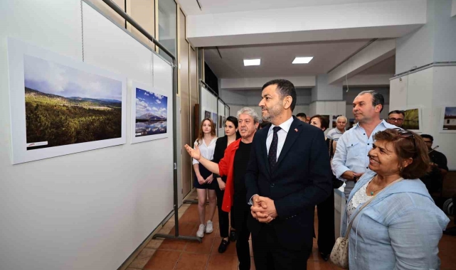 Kursiyerlerin eserleri sanatseverlerle buluştu