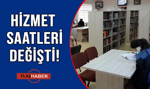 KÜTÜPHANELERDE YAZ DÖNEMİ UYGULAMASI!